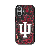 Indiana University Hoosiers Paisley MagSafe Compatible Phone Case for Apple iPhone