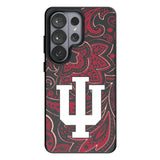 Indiana University Hoosiers Paisley MagSafe Compatible Phone Case for Samsung Galaxy