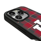 Indiana University Hoosiers Plaid MagSafe Compatible Phone Case for Apple iPhone
