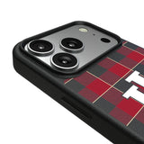 Indiana University Hoosiers Plaid MagSafe Compatible Phone Case for Apple iPhone