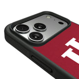 Indiana University Hoosiers Solid Bump Phone Case for Apple iPhone