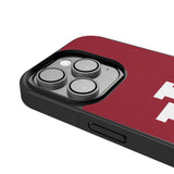 Indiana University Hoosiers Solid Bump Phone Case for Apple iPhone