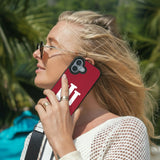 Indiana University Hoosiers Solid Bump Phone Case for Apple iPhone