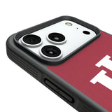 Indiana University Hoosiers Solid Bump Phone Case for Apple iPhone