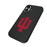 Indiana University Hoosiers Text Backdrop MagSafe Compatible Phone Case for Apple iPhone