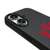 Indiana University Hoosiers Text Backdrop MagSafe Compatible Phone Case for Apple iPhone