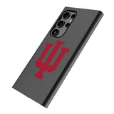 Indiana University Hoosiers Text Backdrop MagSafe Compatible Phone Case for Samsung Galaxy