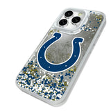 Indianapolis Colts Confetti Glitter Phone Case for Apple iPhone