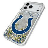 Indianapolis Colts Confetti Glitter Phone Case for Apple iPhone