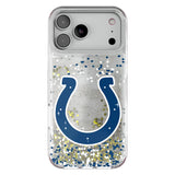 Indianapolis Colts Confetti Glitter Phone Case for Apple iPhone