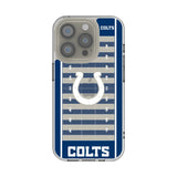 Indianapolis Colts Field Clear Phone Case for Apple iPhone