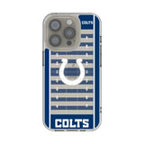 Indianapolis Colts Field Clear Phone Case for Apple iPhone