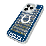 Indianapolis Colts Field Glitter Phone Case for Apple iPhone