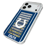 Indianapolis Colts Field Glitter Phone Case for Apple iPhone