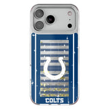 Indianapolis Colts Field Glitter Phone Case for Apple iPhone