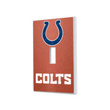 Indianapolis Colts Football Hidden-Screw Light Switch Plate