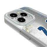 Indianapolis Colts Linen Glitter Phone Case for Apple iPhone