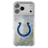 Indianapolis Colts Linen Glitter Phone Case for Apple iPhone