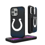 Indianapolis Colts Linen Rugged Phone Case for Apple iPhone
