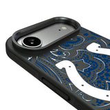 Indianapolis Colts Paisley Bump Phone Case for Apple iPhone