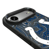 Indianapolis Colts Paisley Bump Phone Case for Apple iPhone