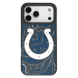 Indianapolis Colts Paisley Bump Phone Case for Apple iPhone
