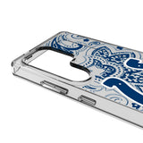 Indianapolis Colts Paisley Clear Phone Case for Samsung Galaxy