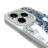 Indianapolis Colts Paisley Glitter Phone Case for Apple iPhone