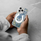 Indianapolis Colts Paisley Glitter Phone Case for Apple iPhone