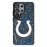 Indianapolis Colts Paisley MagSafe Compatible Phone Case for Samsung Galaxy 26 Series