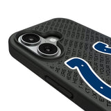 Indianapolis Colts Personalized EndZone Plus Bump Phone Case for Apple iPhone