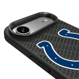 Indianapolis Colts Personalized EndZone Plus Bump Phone Case for Apple iPhone