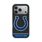 Indianapolis Colts Personalized EndZone Plus Bump Phone Case for Apple iPhone 17 Series