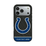 Indianapolis Colts Personalized EndZone Plus Bump Phone Case for Apple iPhone