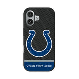 Indianapolis Colts Personalized EndZone Plus Bump Phone Case for Apple iPhone 17 Series