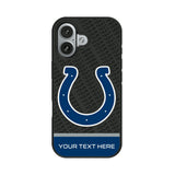 Indianapolis Colts Personalized EndZone Plus Bump Phone Case for Apple iPhone