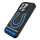 Indianapolis Colts Personalized EndZone Plus Bump Phone Case for Apple iPhone
