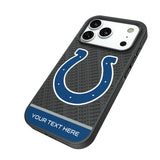 Indianapolis Colts Personalized EndZone Plus Bump Phone Case for Apple iPhone