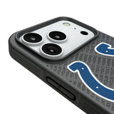 Indianapolis Colts Personalized EndZone Plus Bump Phone Case for Apple iPhone
