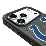 Indianapolis Colts Personalized EndZone Plus Bump Phone Case for Apple iPhone
