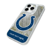 Indianapolis Colts Personalized EndZone Plus Glitter Phone Case for Apple iPhone