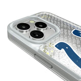 Indianapolis Colts Personalized EndZone Plus Glitter Phone Case for Apple iPhone