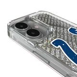 Indianapolis Colts Personalized EndZone Plus Glitter Phone Case for Apple iPhone