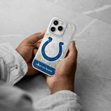 Indianapolis Colts Personalized EndZone Plus Glitter Phone Case for Apple iPhone