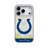 Indianapolis Colts Personalized EndZone Plus Glitter Phone Case for Apple iPhone
