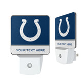 Indianapolis Colts Personalized Endzone Solid Night Light 2-Pack