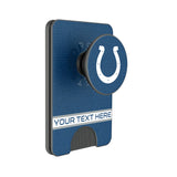 Indianapolis Colts Personalized Endzone Solid PopSockets Magnetic Phone Grip and Stand