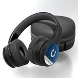 Indianapolis Colts Personalized Endzone Solid Wireless Over-Ear BT Headphones With Case