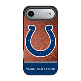Indianapolis Colts Personalized Football Bump Phone Case for Apple iPhone