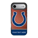 Indianapolis Colts Personalized Football Bump Phone Case for Apple iPhone